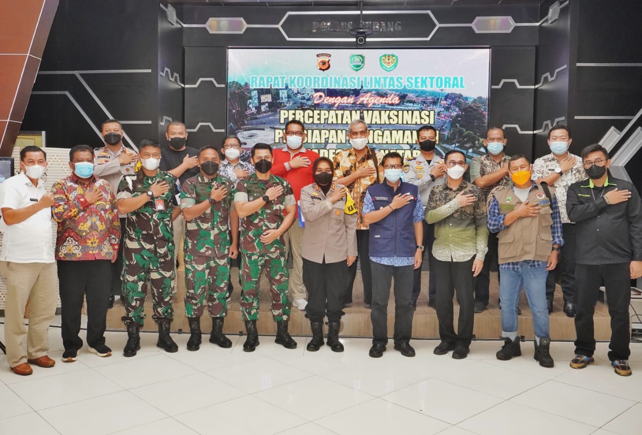 Rapat Koordinasi Lintas Sektoral,Kapolres Subang:Pilkades Serentak tidak Boleh Konvoi atau Arak-arakan di Masa Kampanye