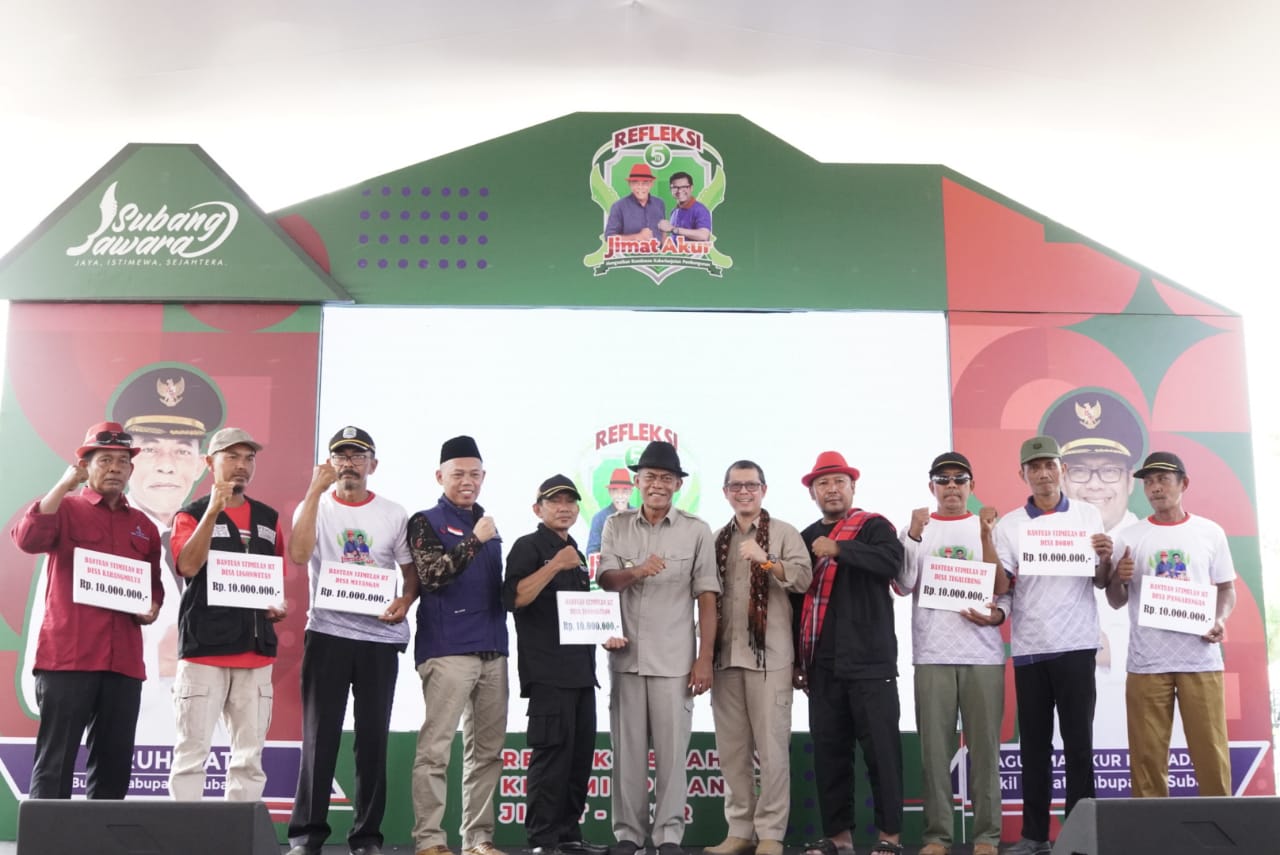 Refleksi 5 Tahun Jimat-Akur di Legonkulon, Kang Jimat dideklarasikan sebagai Bapak Pembangunan
