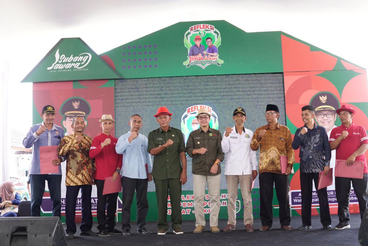 Refleksi 5 tahun Kepemimpinan Jimat-Akur Kecamatan Cisalak,  Kang Akur: Kang Jimat bekerja Out of The Box