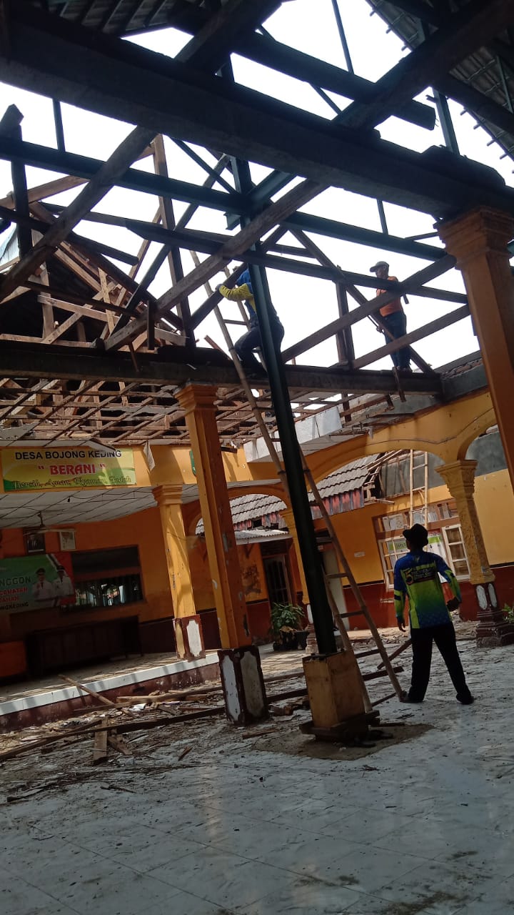Rehabilitasi Kantor Desa  Bojong Keding Kecamatan Tambak Dahan Subang