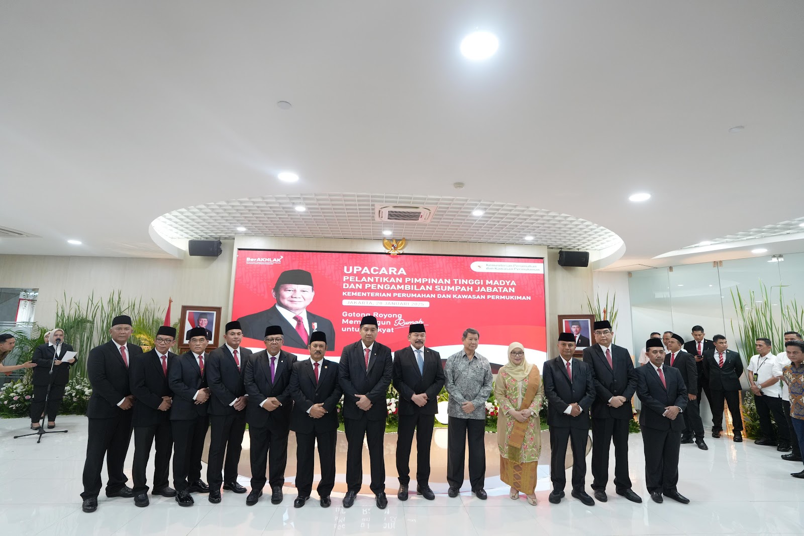 Resmi, Dr. Imran Dilantik sebagai Dirjen Perumahan Perdesaan KemenPKP RI