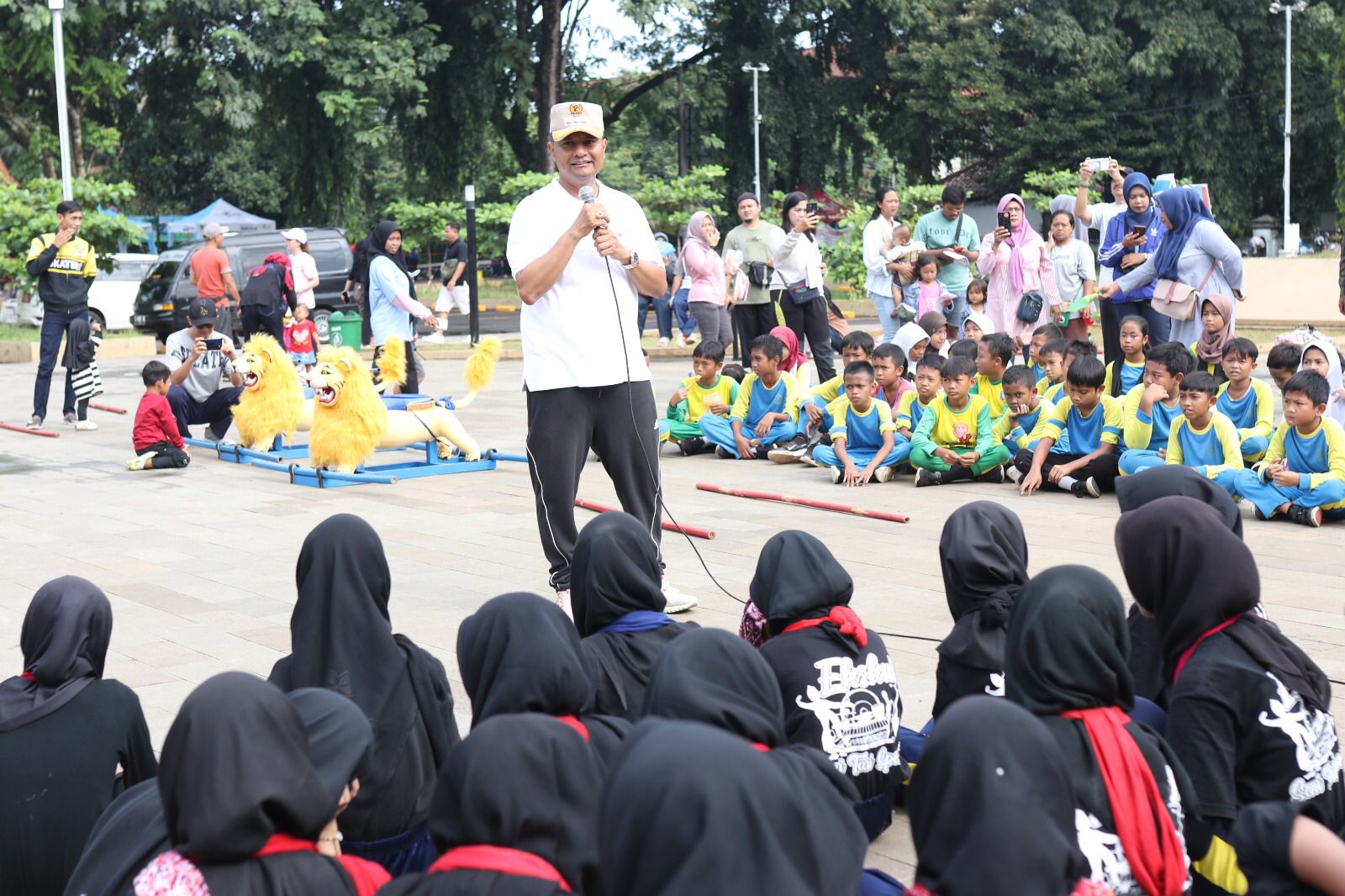 Review Uji Coba Car Free Day, Pj. Bupati Subang : Seluruh Pelaku UMKM Mengambil Peran