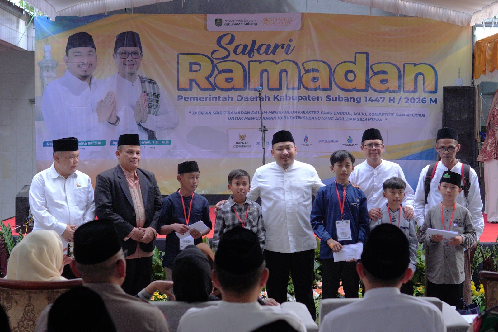 SAFARI RAMADAN DI KECAMATAN BINONG, KANG REY TEGASKAN TERUS BERIKHTIAR MEWUJUDKAN SUBANG YANG LEBIH BAIK