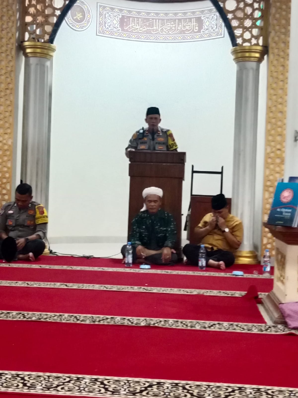 Safari Ramadhan 1447 H, Kapolsek Jalan Cagak dan Forkopimcam Perkuat Sinergitas Ulama dan Umaro di Ponpes Miftahul Ridwan Kasomalang