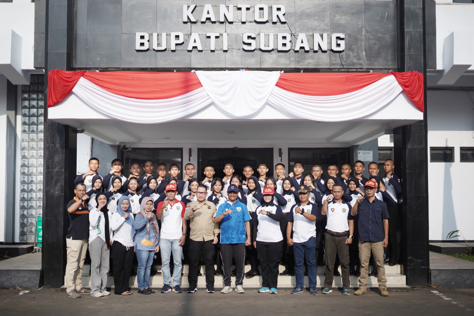 Sambangi Proses Latihan Capaska Kabupaten Subang tahun 2024, Pj. Bupati Berikan Arahan Serius