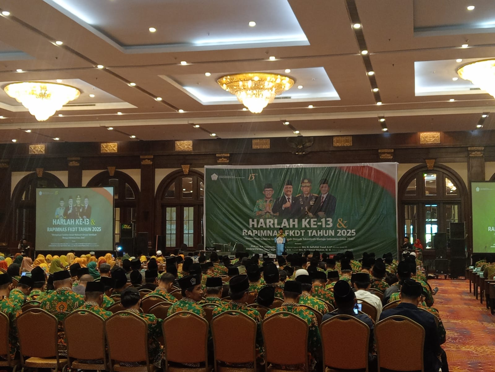 Sambutan Pembuka HARLAH  KE 13 & RAPIMNAS FKDT Tahun 2025 Oleh Menteri Agama RI Prof. Dr. KH. Nasaruddin Umar, MA