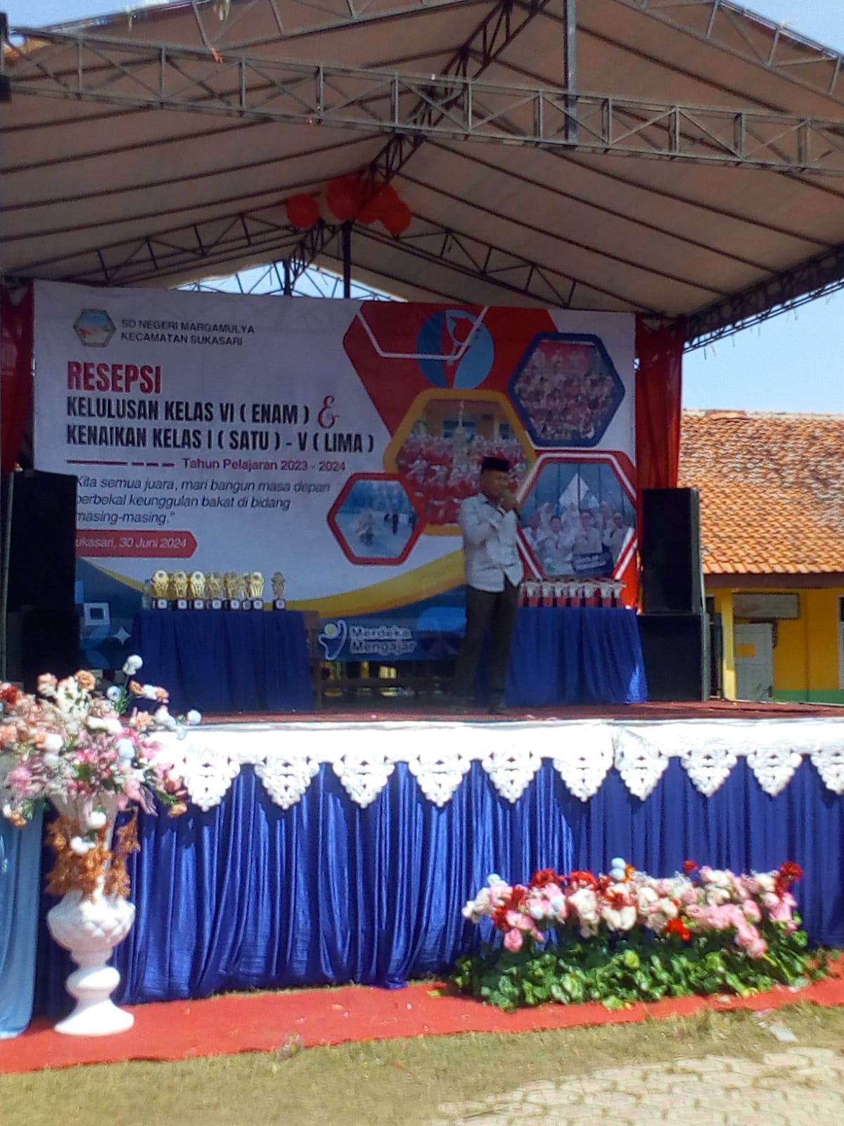 SD Negeri Margamulya Desa Sukareja Kecamatan Sukasari Gelar Acara Resepsi Kelulusan Kelas VI (Enam) Dan Kenaikan Kelas I (Satu) - V (Lima) Tahun Pelajaran 2023 - 2024