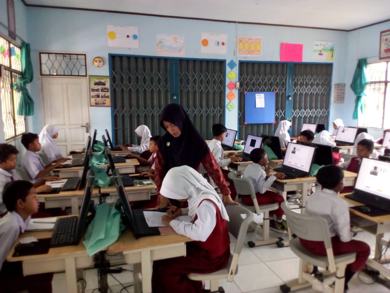 SDN Pusaka Jaya Sebagai Tempat Pelaksanaan ANBK