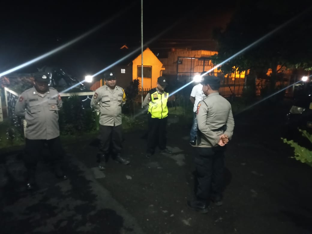 Sebelum Melaksanakan Tugas Polsek Tanjungsiang Menggelar Apel KRYD