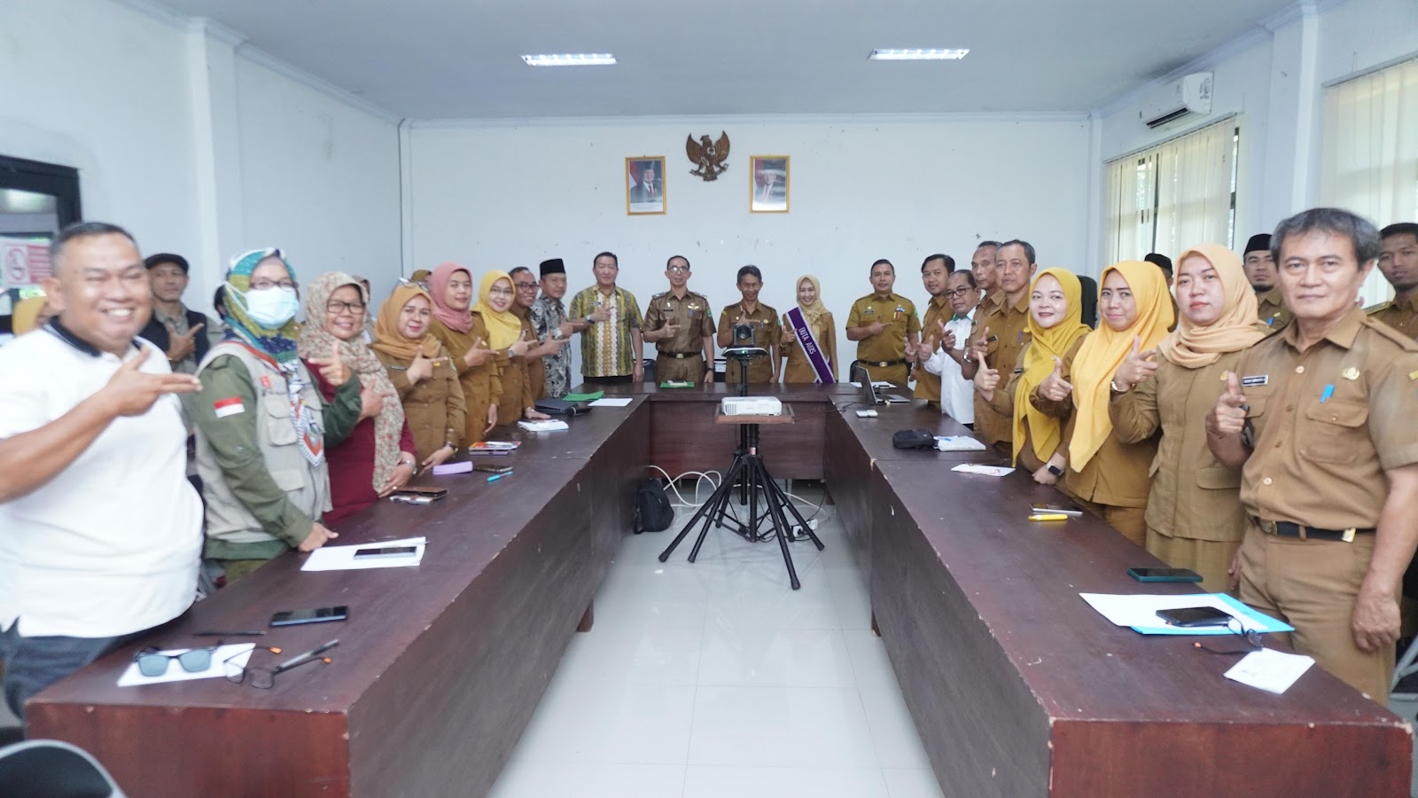 SEKDA KABUPATEN SUBANG HADIRI PEMBENTUKAN WARGA PEDULI AIDS DI KECAMATAN SUBANG