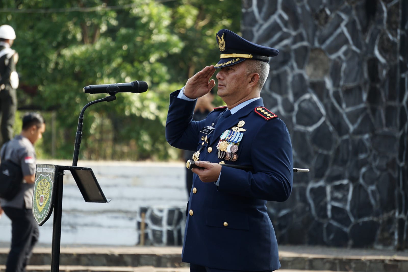 Sekda Kabupaten Subang Hadiri Ziarah Nasional HUT Ke-78 TNI