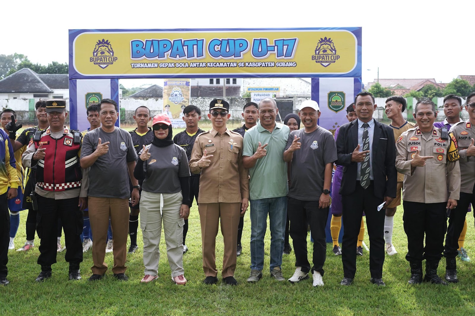 SEKDA SUBANG BUKA BUPATI CUP U-17 2025: “JANGAN TERGESA KEJAR PRESTASI, KITA BUAT TANGGA MENUJU PRESTASI”