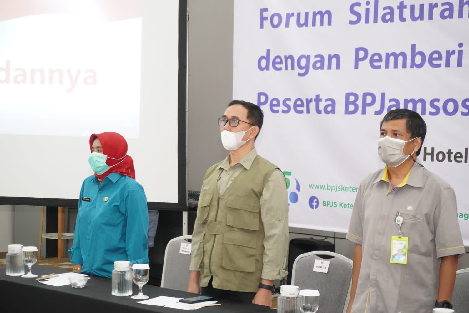 SEKDA SUBANG BUKA FORUM SILATURAHMI BPJS KETENAGAKERJAAN SUBANG
