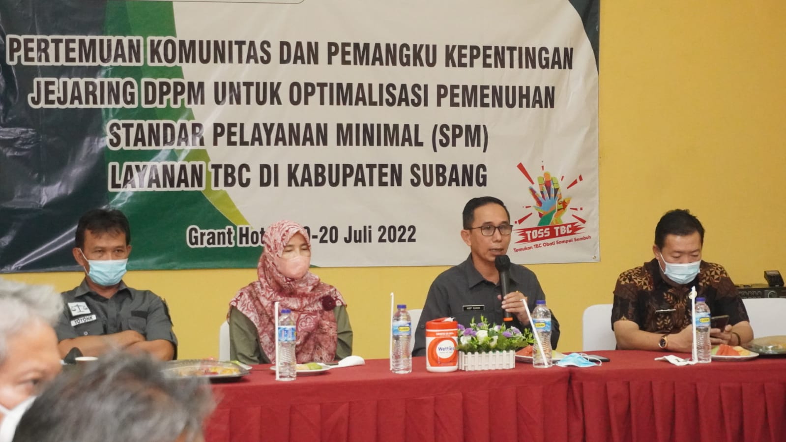 Sekda Subang buka pertemuan komunitas dan pemangku kepentingan jejaring DPPM
