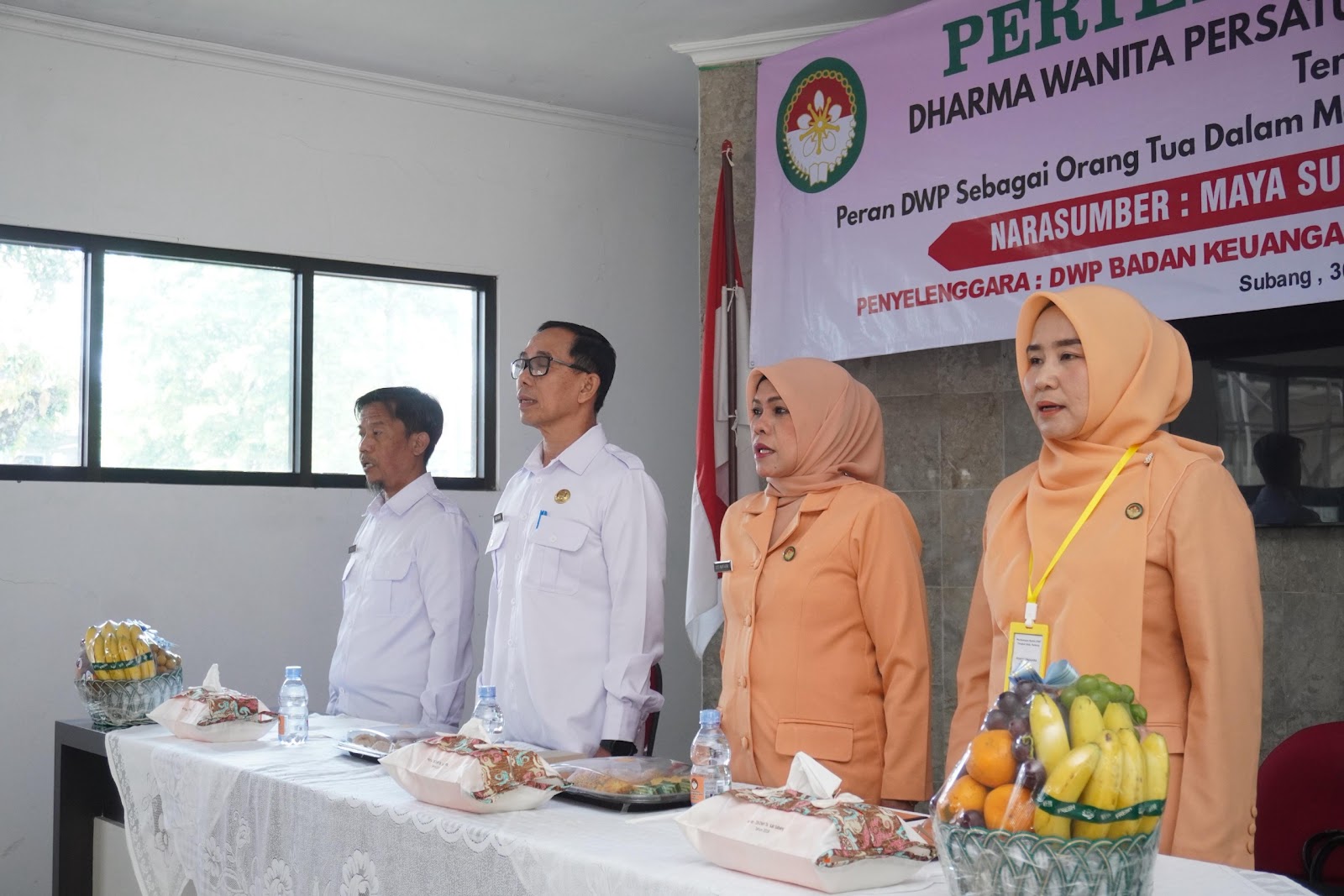 SEKDA SUBANG BUKA PERTEMUAN RUTIN DWP: TEKANKAN PERAN ORANG TUA DALAM PENGEMBANGAN POTENSI ANAK