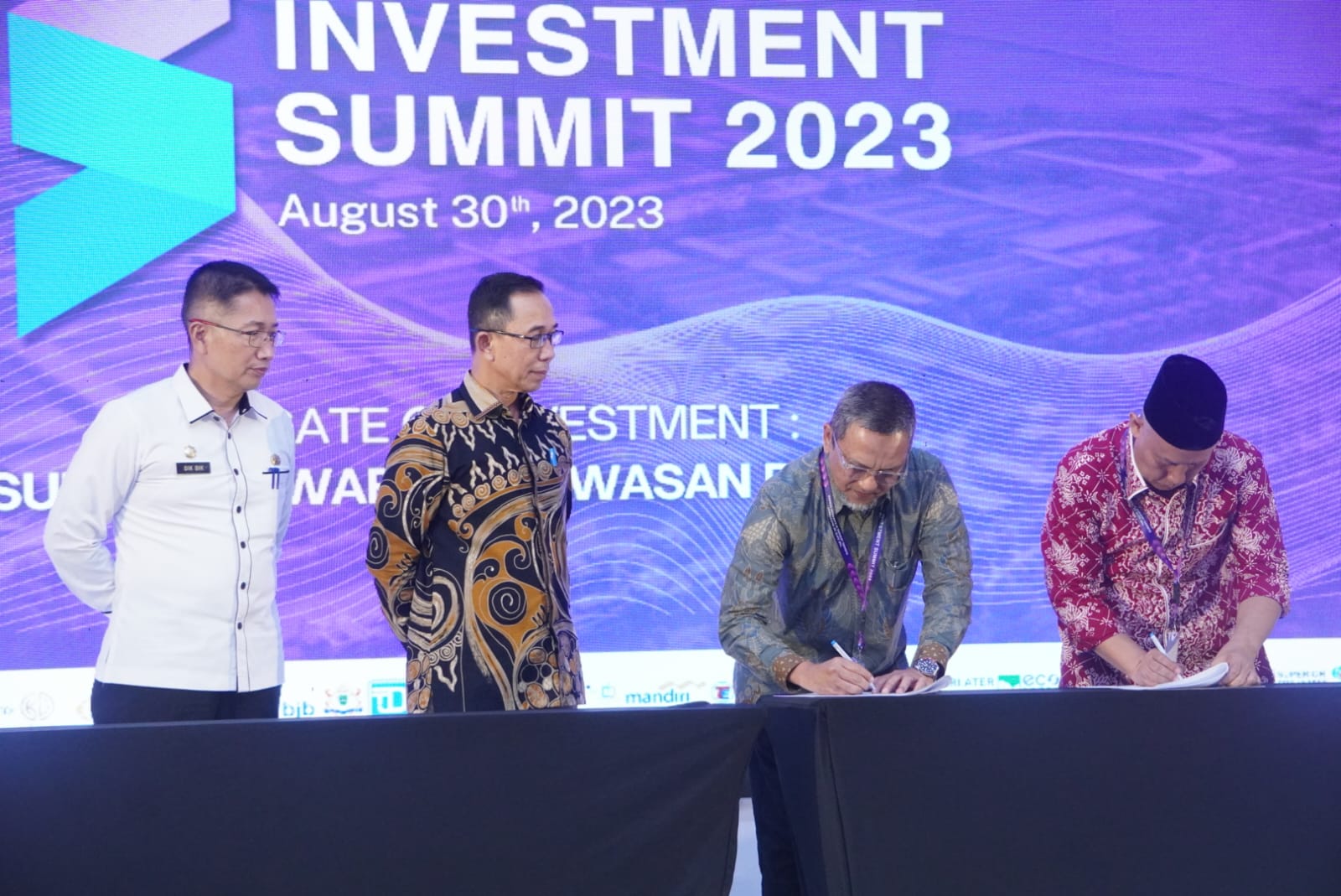Sekda Subang Hadiri dan menutup Subang Investment Summit 2023