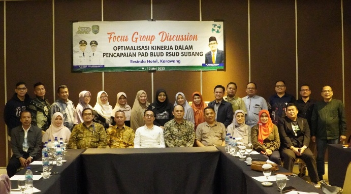 SEKDA SUBANG HADIRI FGD RSUD SUBANG