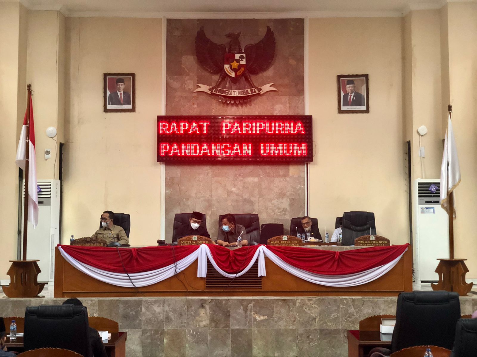 Sekda Subang hadiri Rapat Paripurna DPRD