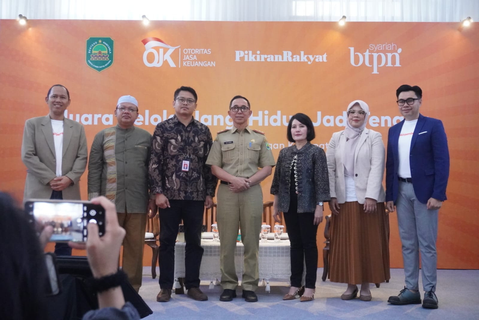Sekda Subang hadiri  sekaligus membuka kegiatan Sawala Literasi dan Inklusi Keuangan Kabupaten Subang Tahun 2023.