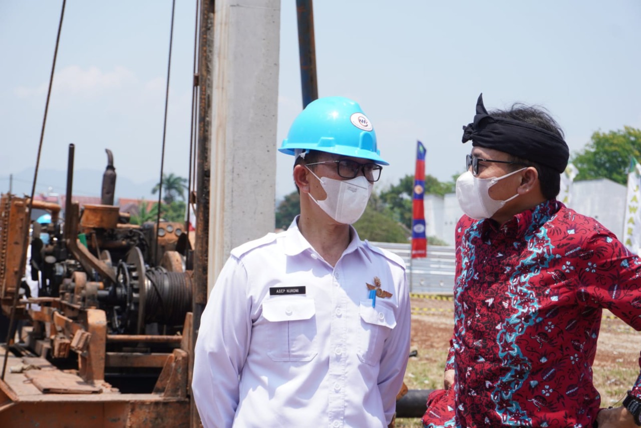 Sekda Subang, Laksnakan Ground Breaking Pembangunan Mall Pelayanan Publik