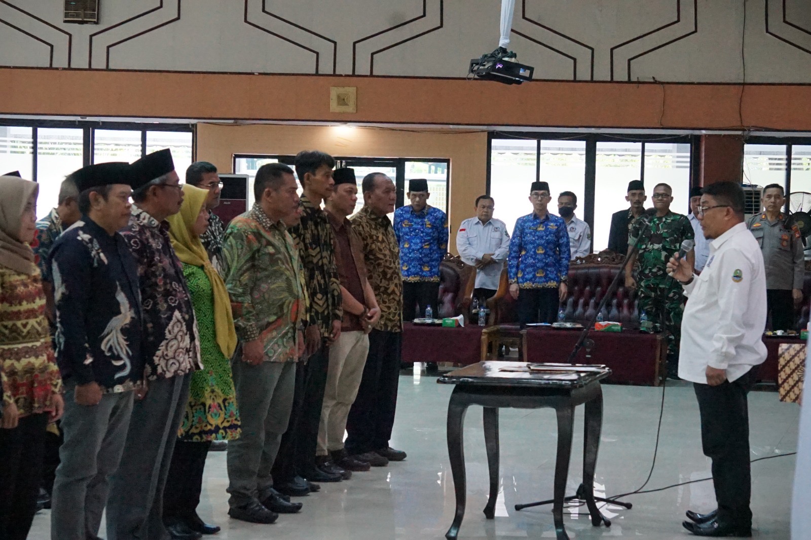 SEKDA SUBANG LANTIK DPD LPM KABUPATEN SUBANG
