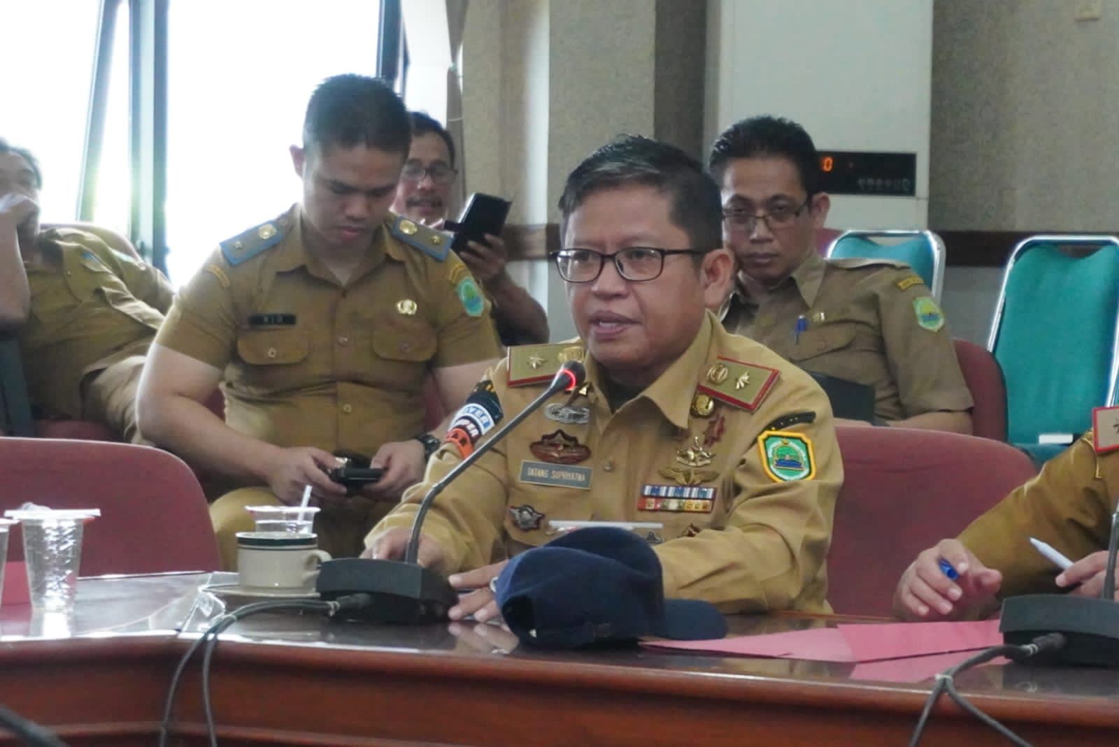 Sekda Subang Pimpin Briefing Staff