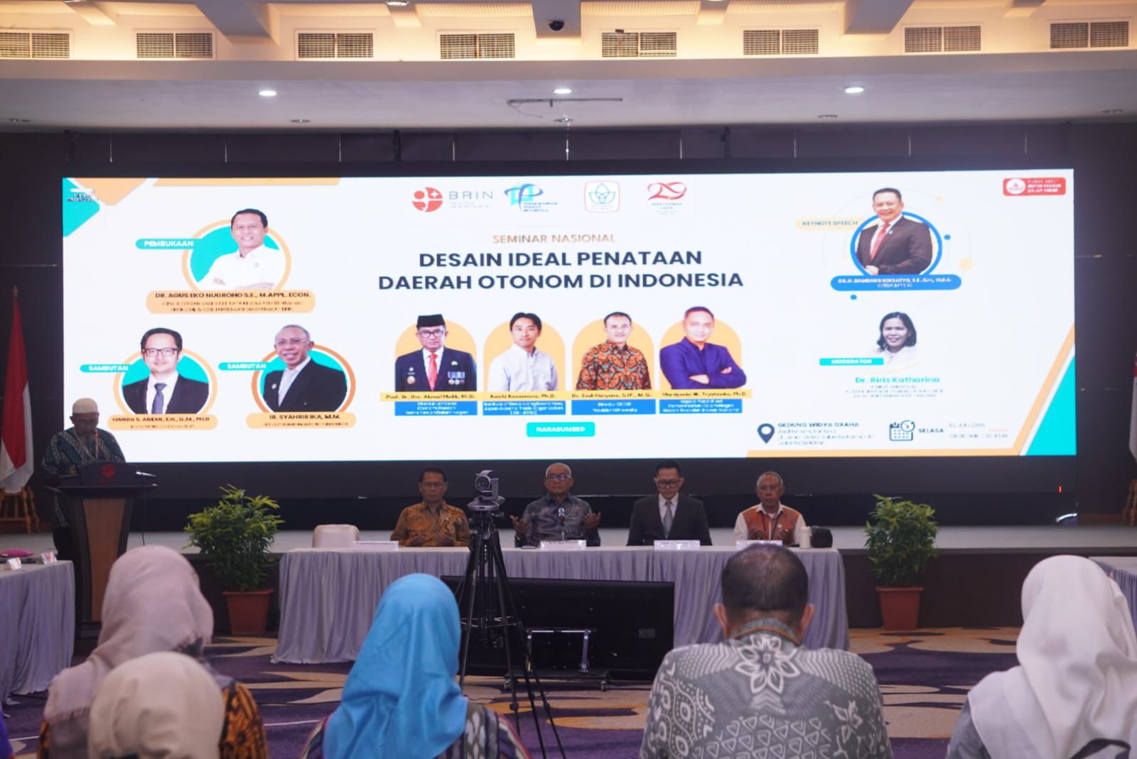 Sekertaris Daerah Kabupaten Subang Hadiri Seminar Nasional, Tentang Pandangan Saran dan Masukan Pemekaran Daerah