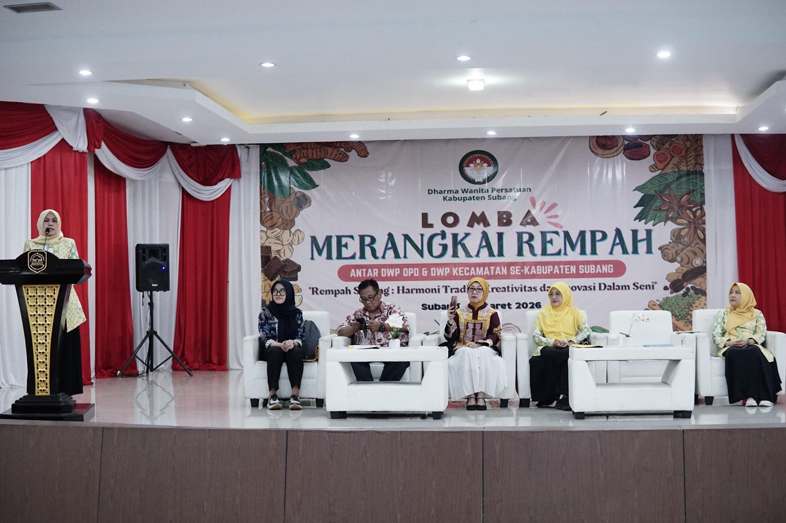 Semarak Ramadan 1447H, DWP Kabupaten Subang Gelar Lomba Merangkai Rempah, Libatkan 61 Peserta
