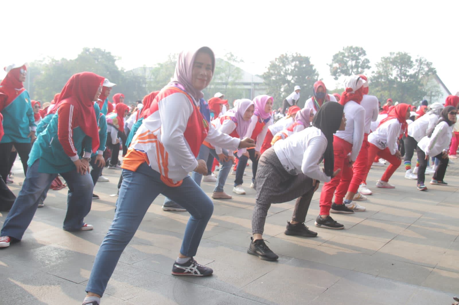 Senam Jawara dalam Rangka HUT ke-75 Subang, Bupati Subang : Dalam Badan yang Sehat Terdapat Jiwa yang Kuat