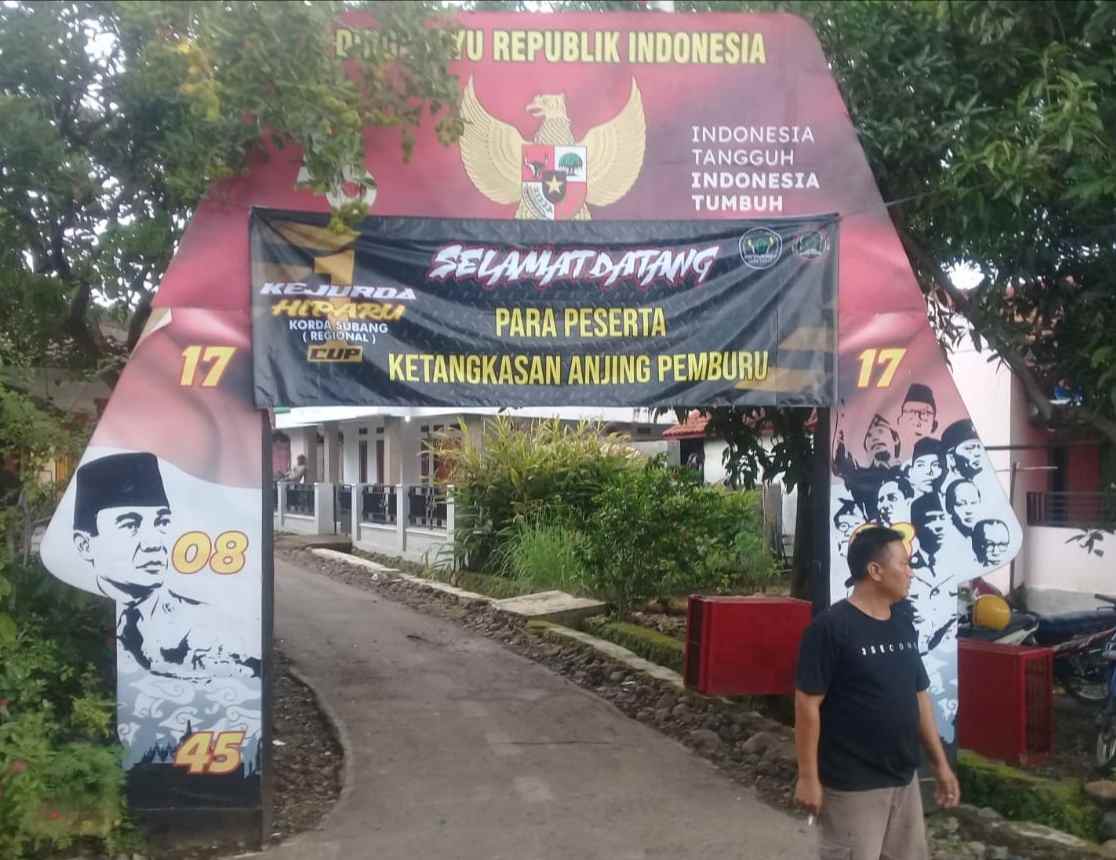 Silaturahmi Antara komunitas, Hiparu Korda Subang Selenggarakan Kontes Ketangkasan Anjing Pemburu