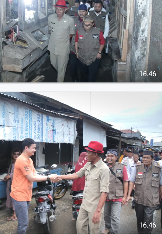 SILATURAHMI DENGAN PEDAGANG PASAR PAMANUKAN, KANG JIMAT AJAK SELURUH PEDAGANG BERDISKUSI DEMI KEBAIKAN BERSAMA