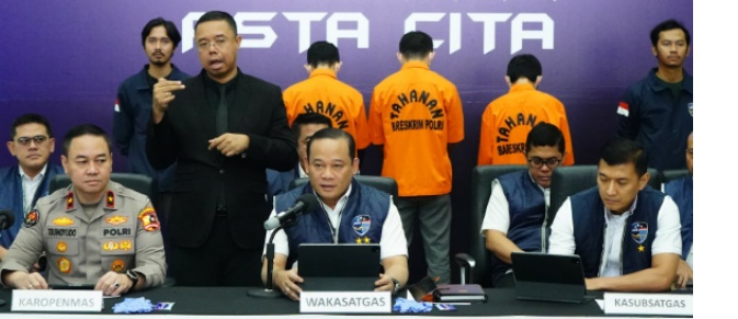 Sita Rp.78.1 Miliar dari Judol Internasional, Komitmen Polri atas Asta Cita Presiden Prabowo