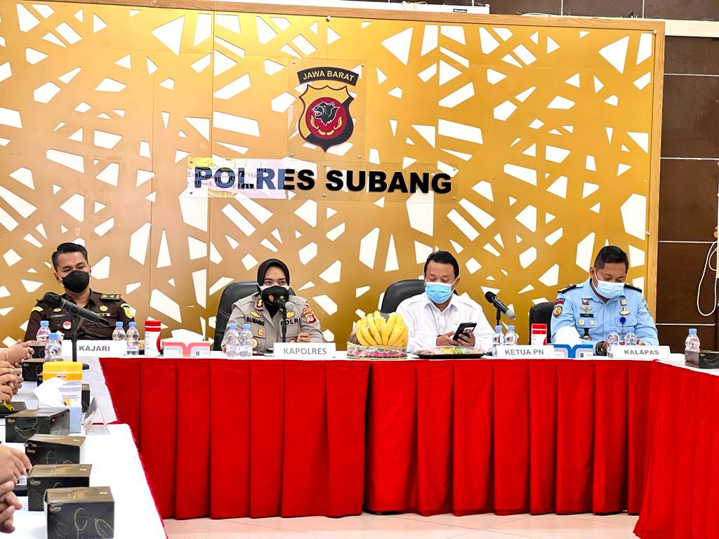 Sosialisasi E-Petahana Sigakkum Jabar di Mapolres Subang