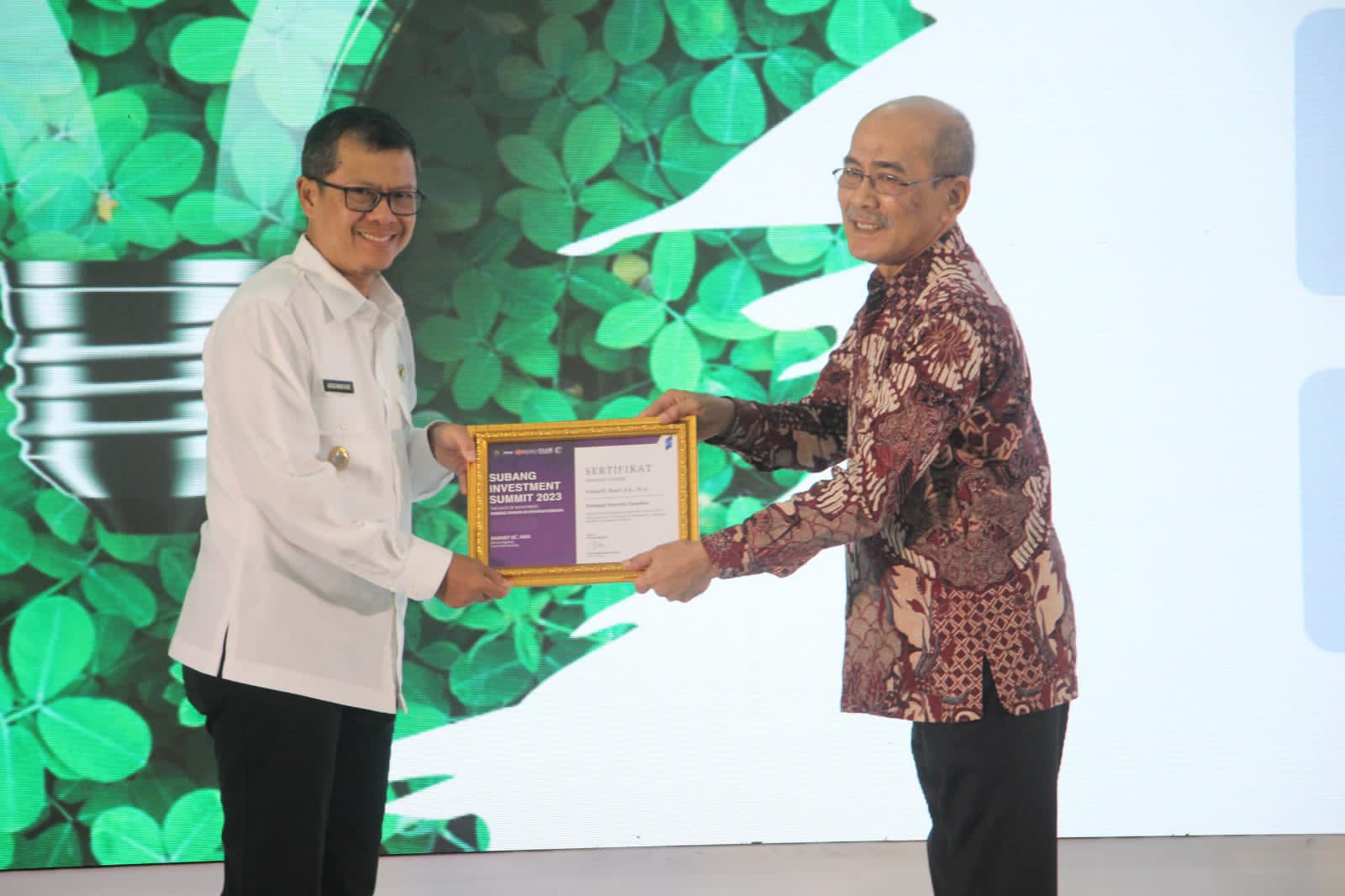 Subang Investment Summit di buka Kang Akur