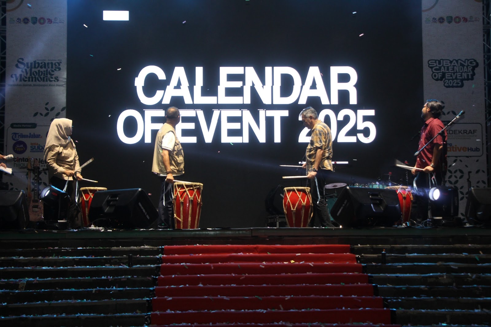Subang Resmi Luncurkan Calendar of Event 2025 di Amphitheater Alun-Alun Subang