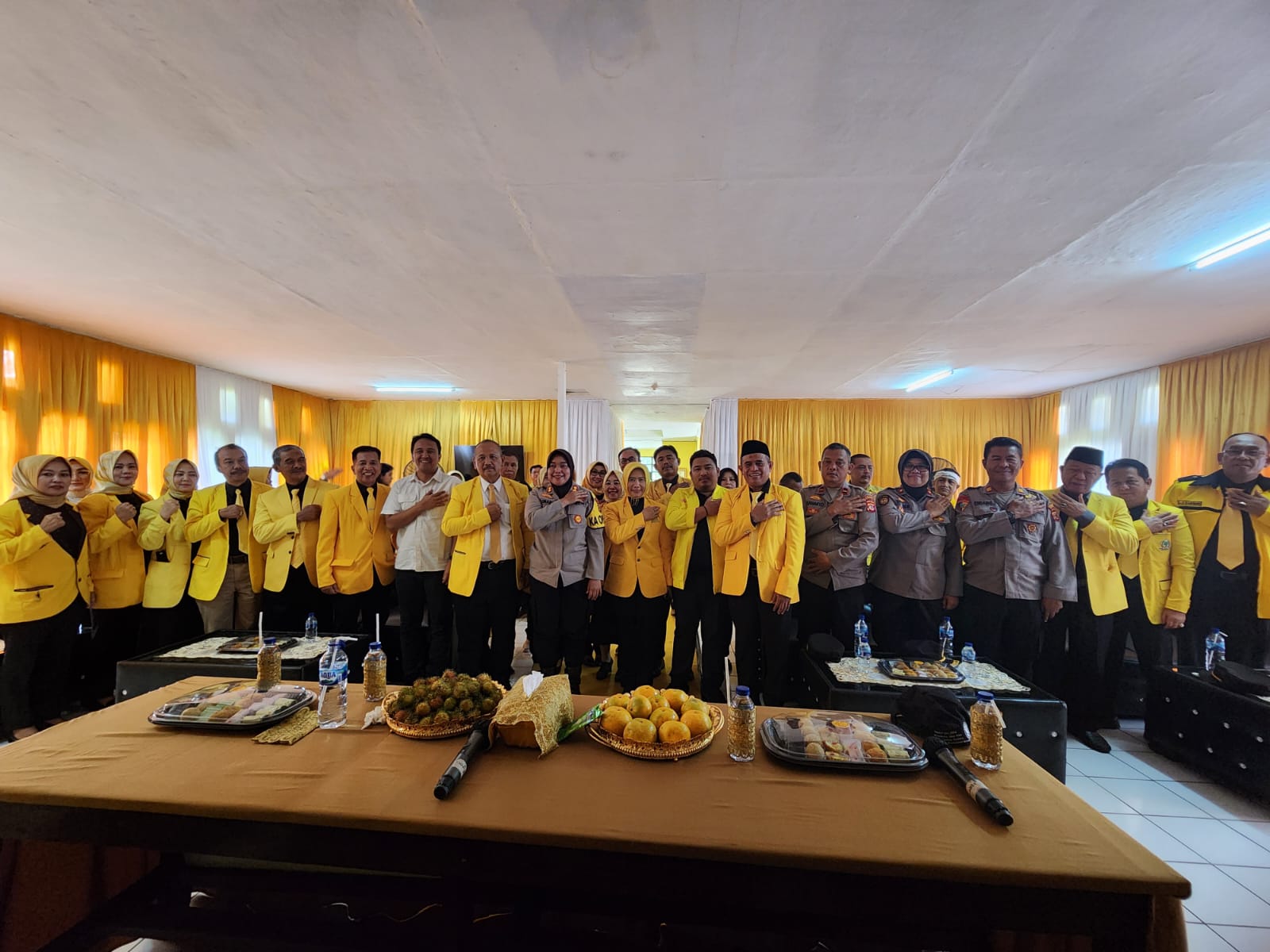 Tahapan Pemilu Sudah Berjalan, Kapolres Subang Kunjungi Tiga Markas Partai Politik