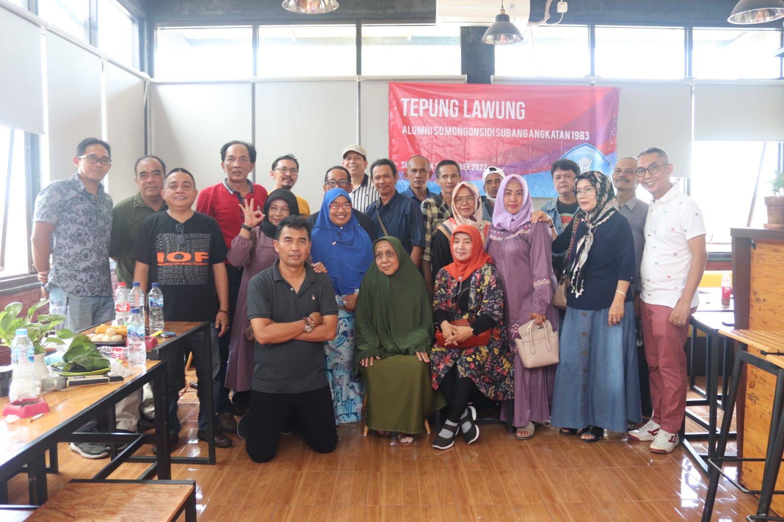 Tepung Lawung Alumni Sekolah Dasar Negeri ( SDN ) Mongonsidi angkatan Tahun 83