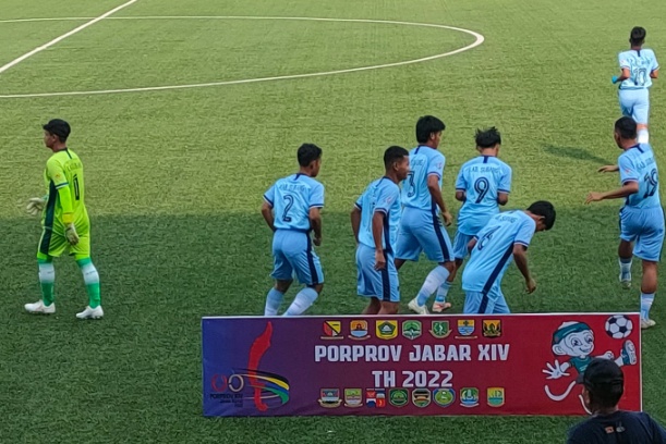 Tim Sepak Bola Kabupaten Subang Pesta Gool Tundukan Karawang Skor 6-0