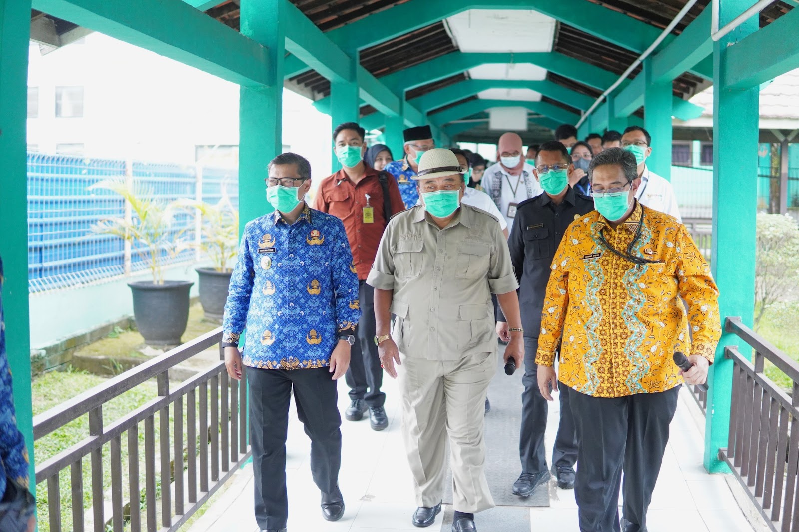 TINJAU MPP DAN RSUD SUBANG, WAKIL BUPATI DAMPINGI KUNJUNGAN KERJA KEMENPANRB DAN KOMISI II DPR RI