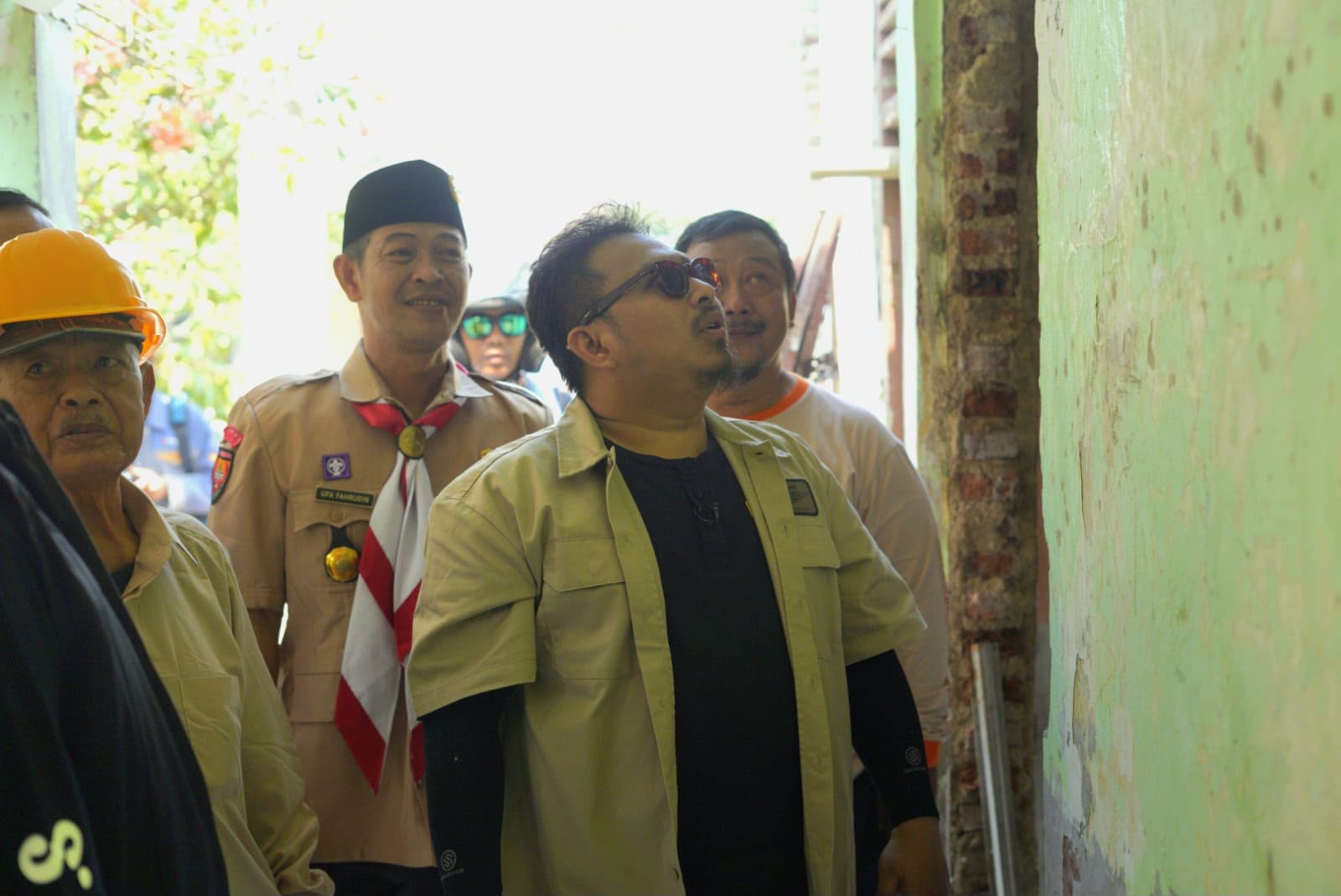 TINJAU REHAB RUANG KELAS, KANG REY INGIN SELURUH SISWA SUBANG NYAMAN BELAJAR