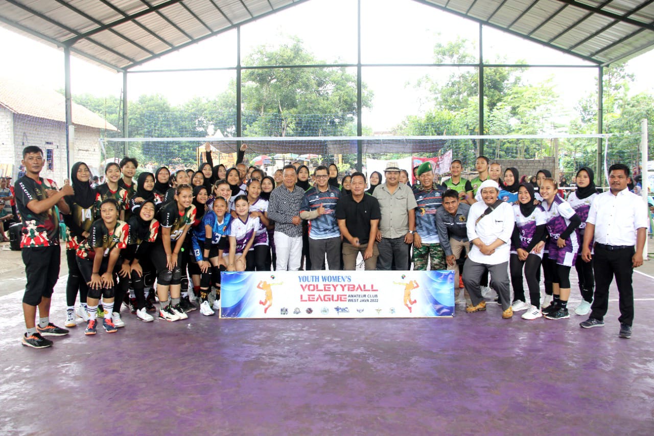 Tournament Youth Women's Volley Ball League Amateur Club' West Java 2022, Kang Akur berharap 'Lahirkan Atlit Terbaik'