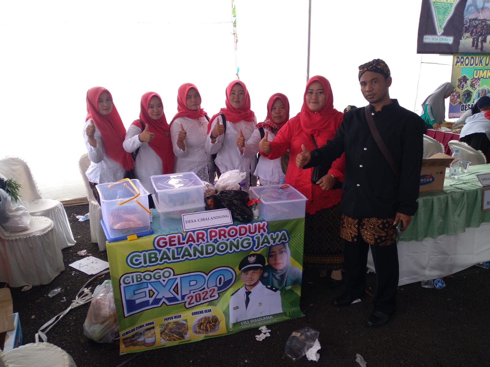UMKM Pemdes Cibalandong Mengikuti EXPO Ta. 2022