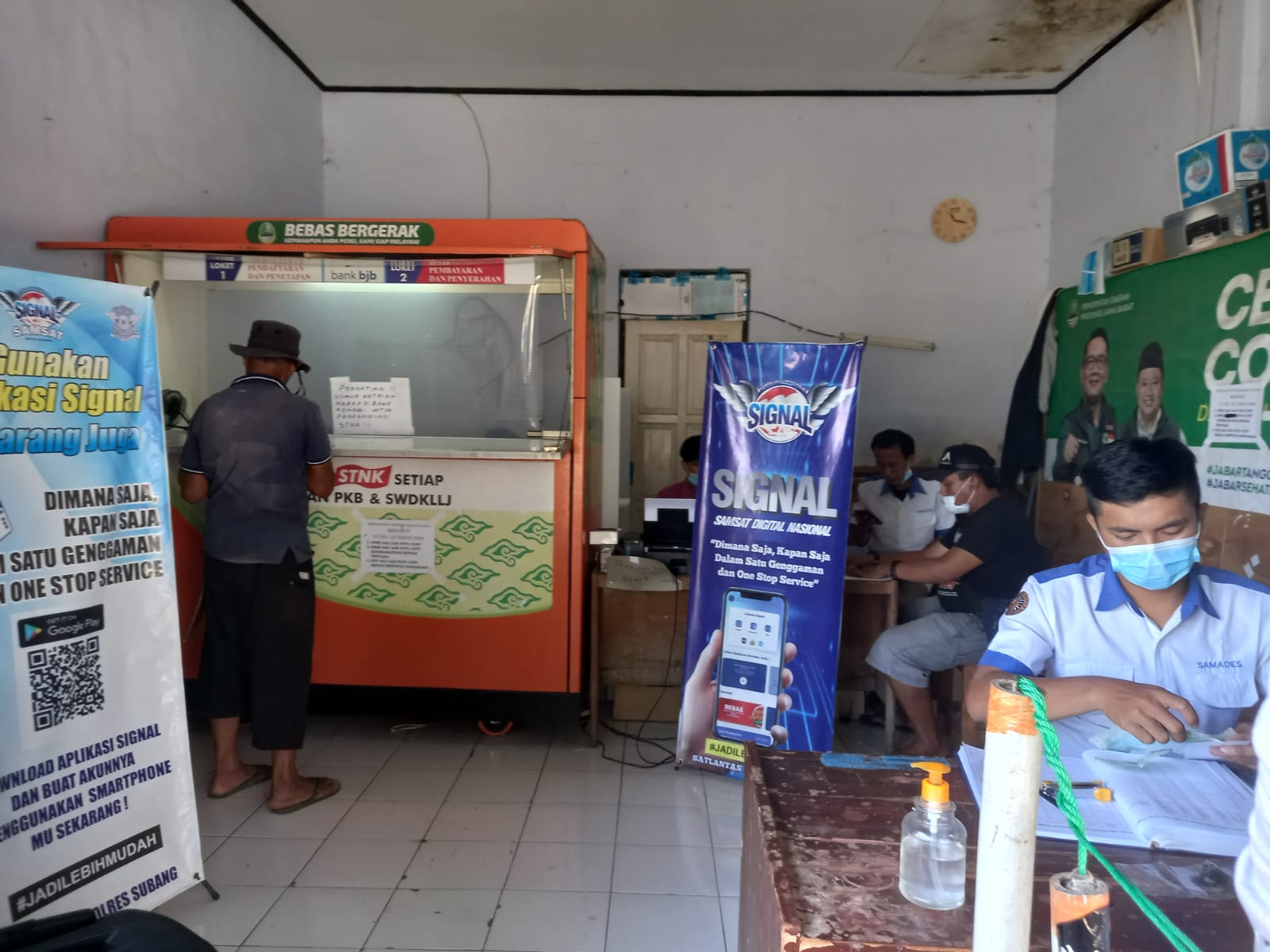 Upaya Mempermudah Pelayanan Pajak, Samsat P3DW Subang Bentuk Samsades Di Kasomalang Kulon