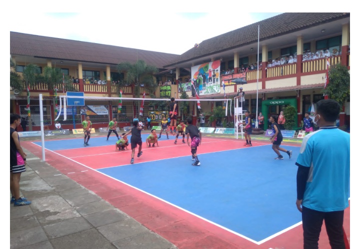 Volly Ball Champion Ship Merebutkan Piala Bergilir Ketua PGRI Jawa Barat
