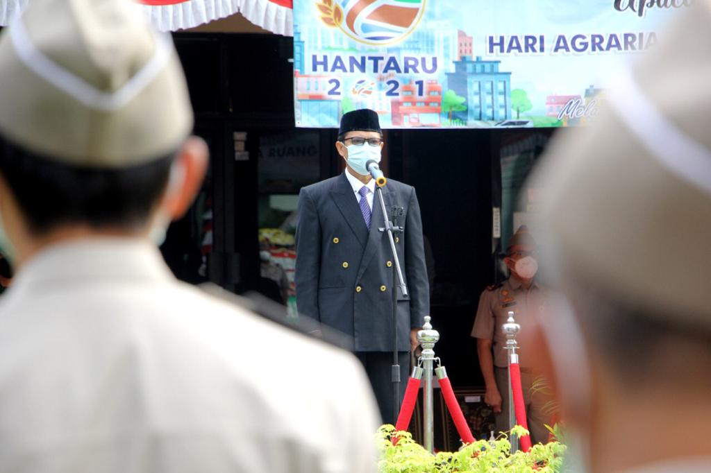 Wabub Subang, Bacakan Amanat Mentri ATR/BPN RI