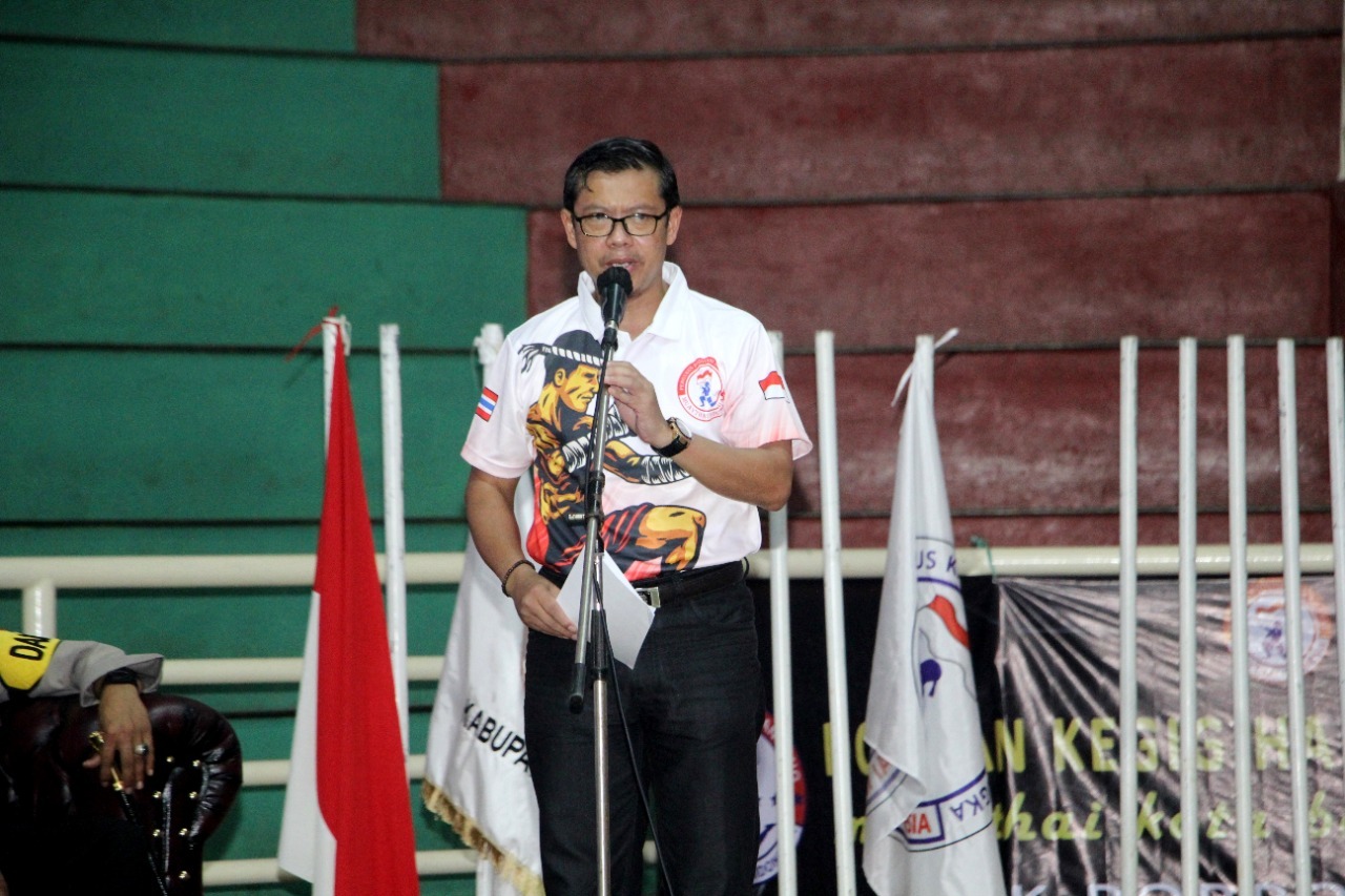 Wabub Subang Buka Babak Kualifikasi Cabor Muaythai Porprov Jawa Barat ke XIV