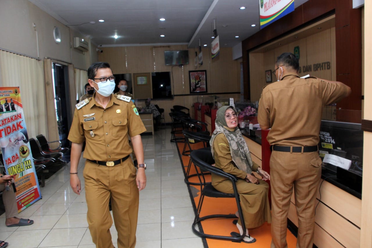 Wabub Subang,Kunjungi Beberapa OPD