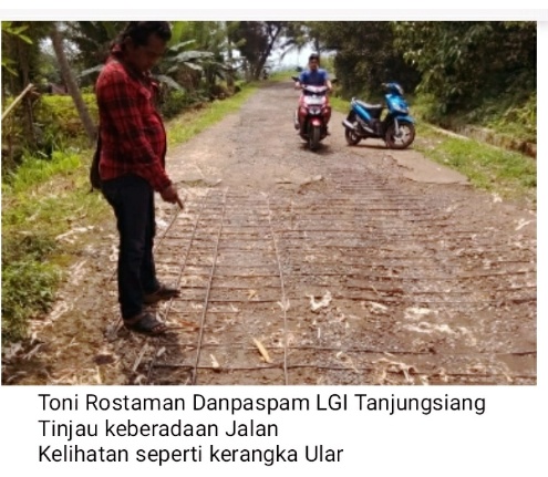 Waduh!!! Jalan Cibuluh Kelihatan Sepeti  Kerangka Ular
