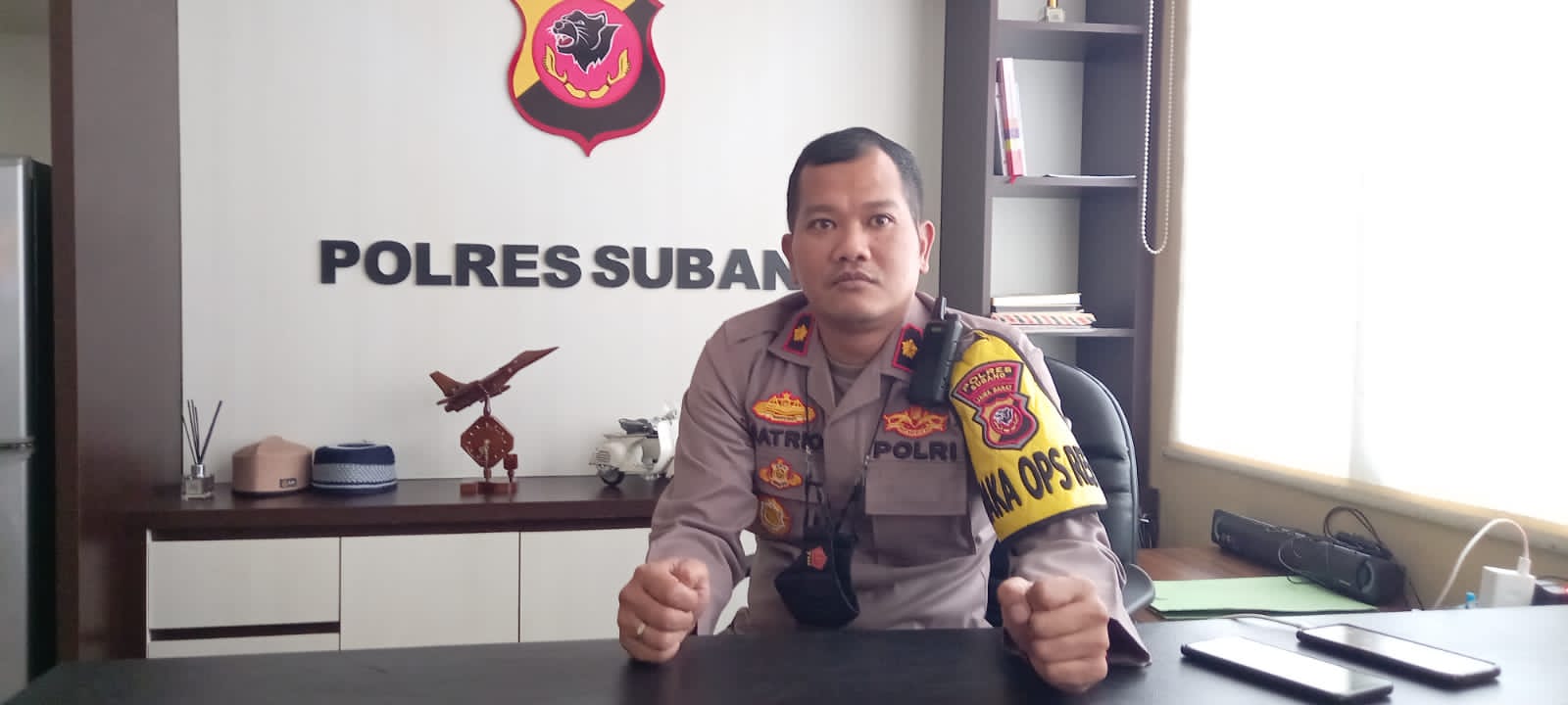 Waka Polres Subang Himbau Jalin Komunikasi Dengan Baik Biar Gak Salah Faham