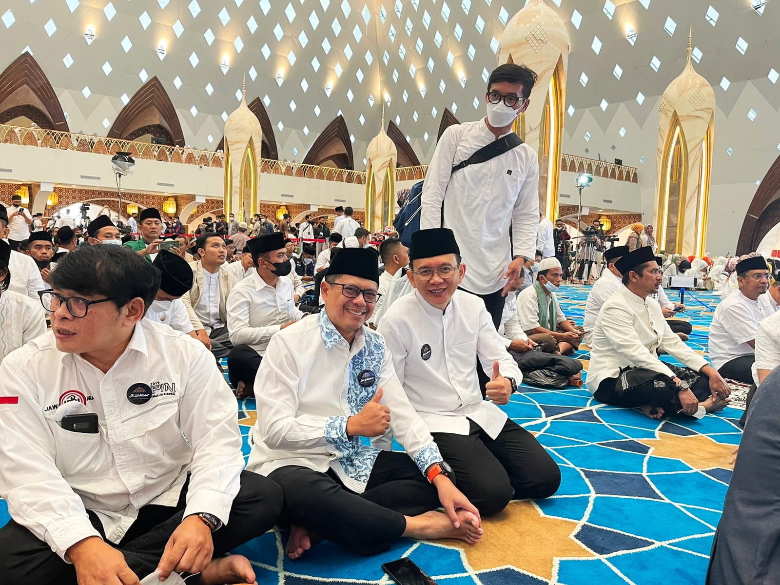 Wakil Bupati Subang Agus Masykur Rosyadi hadiri peresmian Masjid Raya Al-Jabbar Provinsi Jawa Barat
